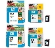 Pack 4 Cartouches HP C9351AE N° 21 et HP C9352AE N° 22 